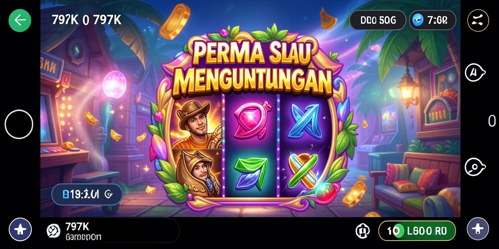Tampilan gameplay menarik dari game Slot 797K.