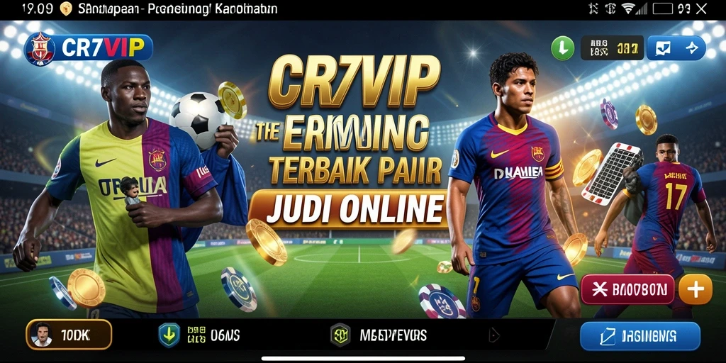 Tampilan gameplay seru dan menarik di CR7VIP.