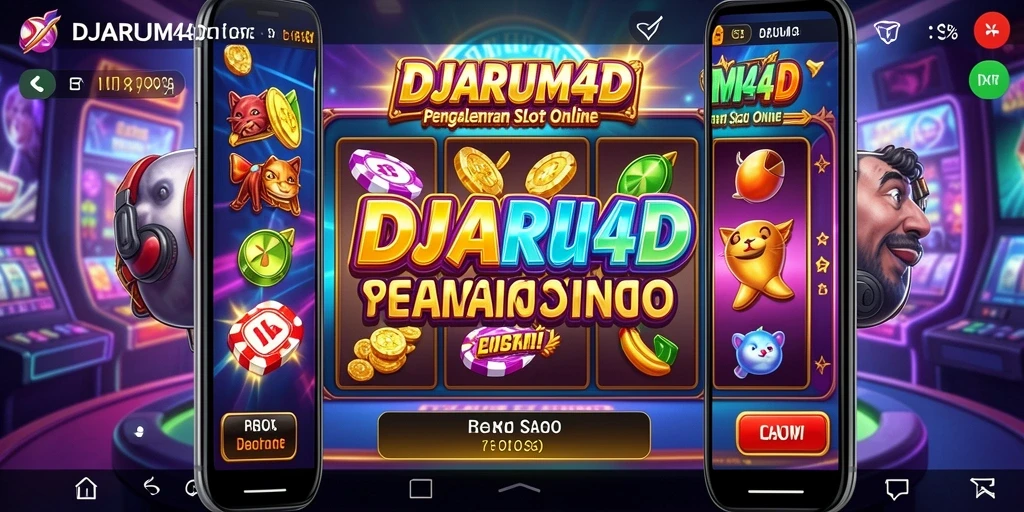 Screenshot gameplay DJARUM4D menampilkan kombinasi simbol slot yang menarik.