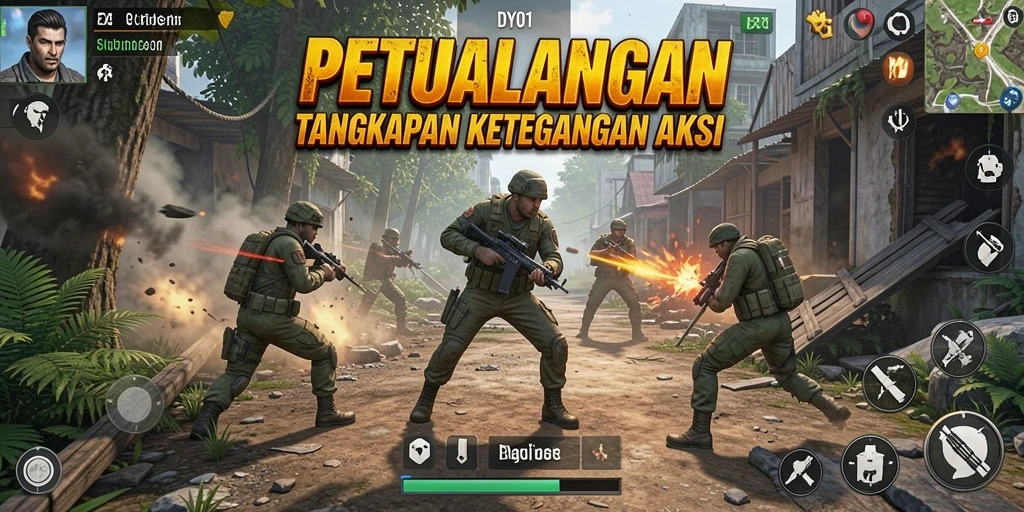Gameplay seru dan mendebarkan dari DY01 dengan aksi yang intens.