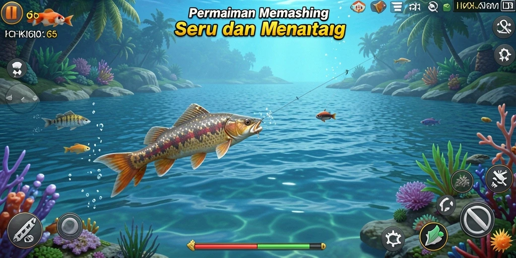 Screenshot HOKI65 menampilkan aksi memancing seru dengan visual menakjubkan.