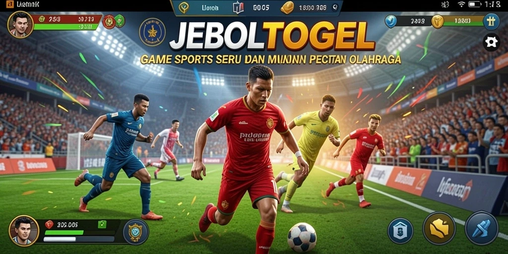 Tampilan menarik gameplay JEBOLTOGEL dengan aksi olahraga seru.