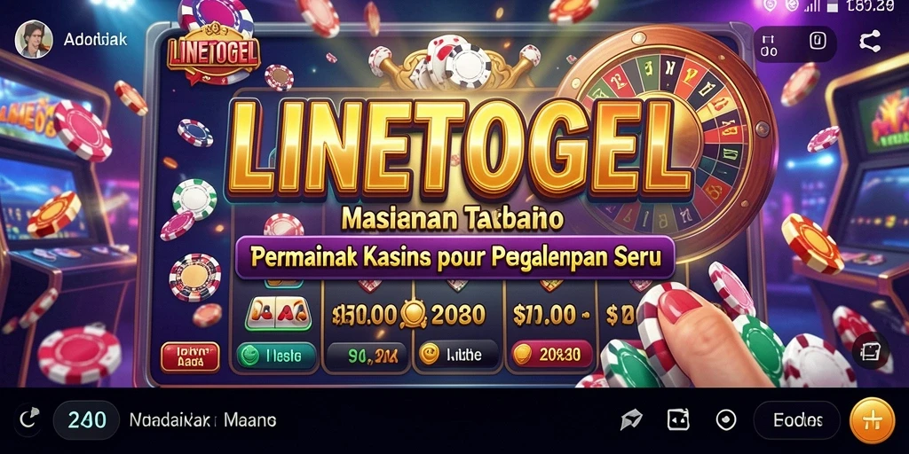 Tampilan gameplay menarik dalam aplikasi Kasino LINETOGEL.
