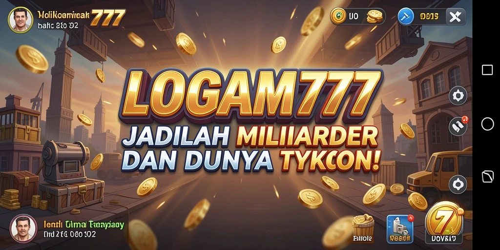 Tampilan gameplay <strong>LOGAM777</strong> yang mendebarkan dan penuh strategi.
