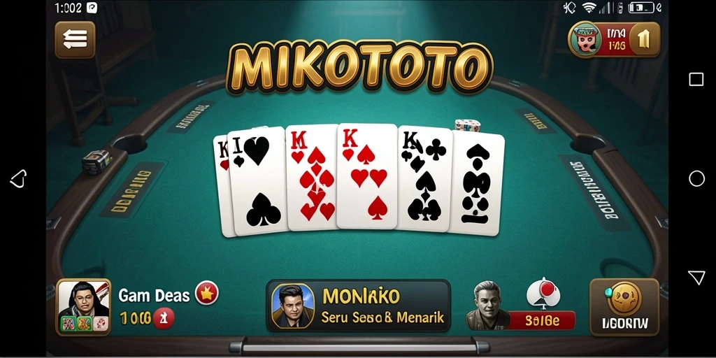 Gameplay seru MIKOTOTO dalam permainan Domino.