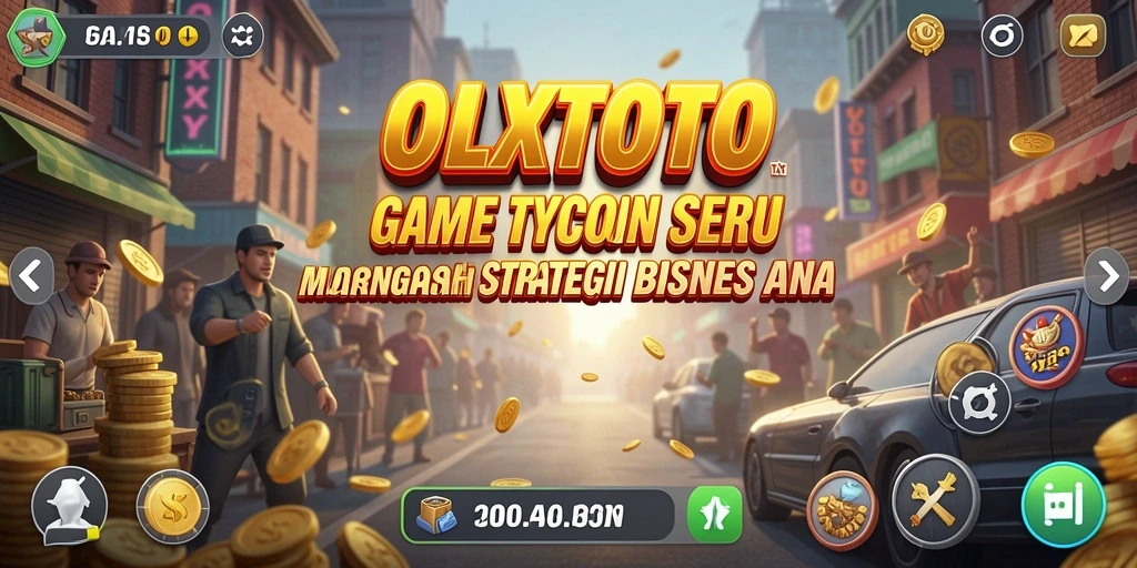 Tampilan screenshot utama OLXTOTO menampilkan gameplay Tycoon yang menarik.