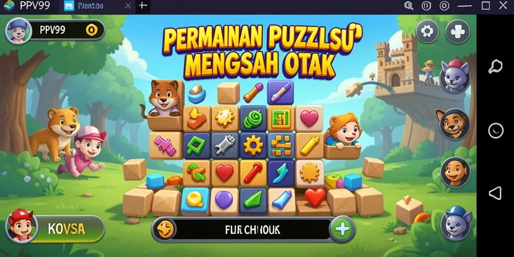 Tampilan menarik dari gameplay PPV99 yang menantang.