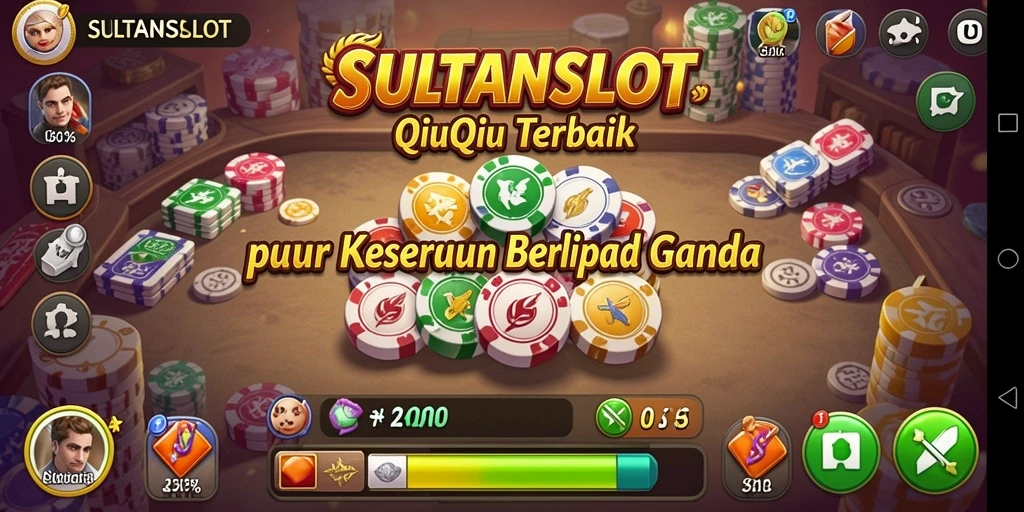 Tampilan gameplay QiuQiu yang menegangkan di SULTANSLOT.