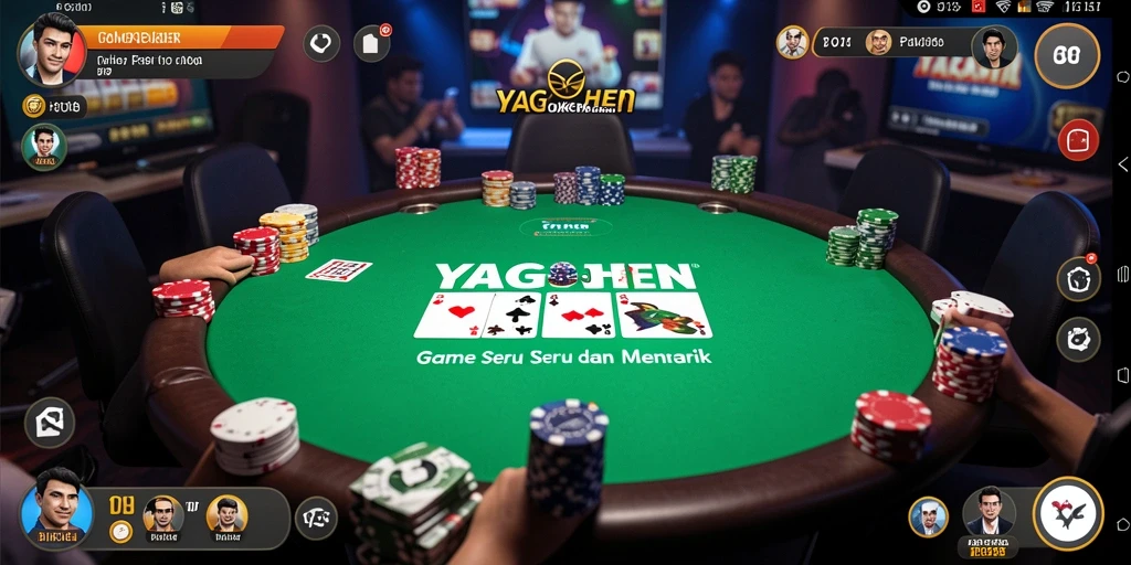 Gameplay seru di YAGAOHEN dengan fitur poker yang menarik.